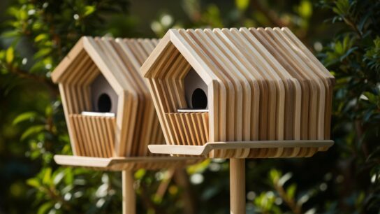 vogelhaus mit ständer