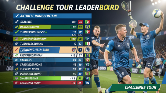 challenge tour leaderboard