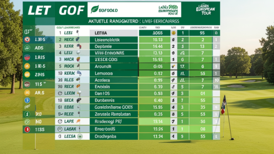 let golf leaderboard