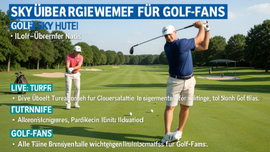 golf auf sky heute