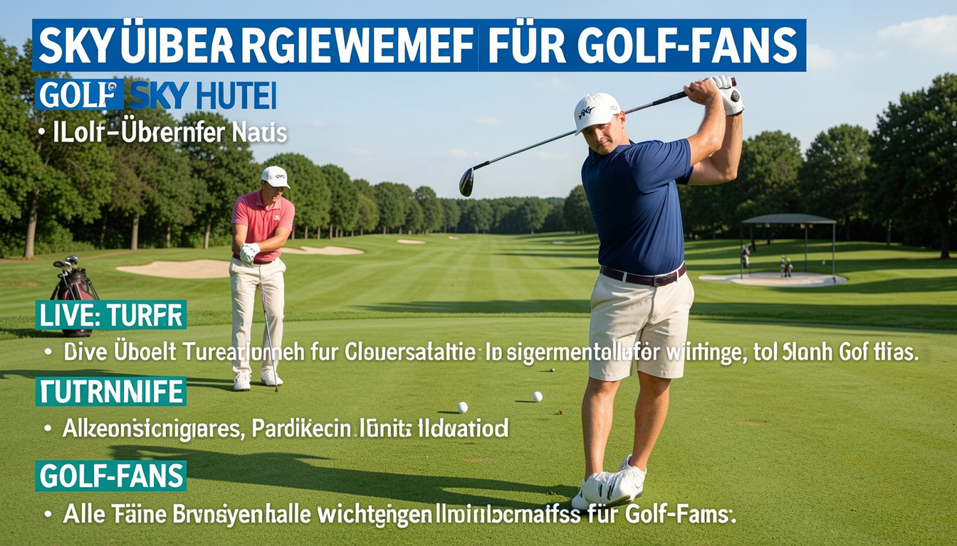golf auf sky heute