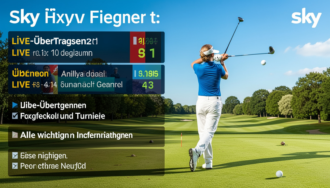 golf auf sky heute
