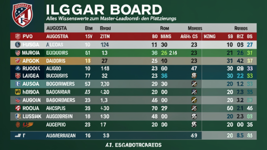 leaderboard augusta