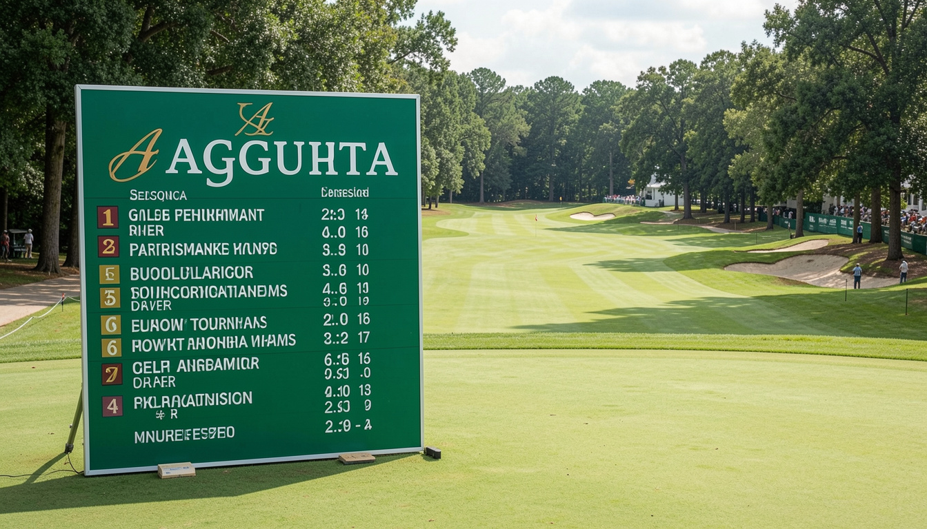 leaderboard augusta